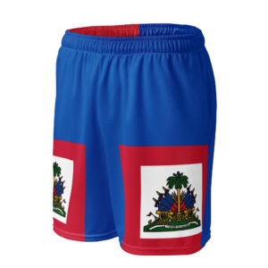 Haiti Flag Pulse Mesh Shorts