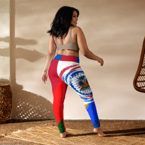 Haiti Pride Yoga Leggings